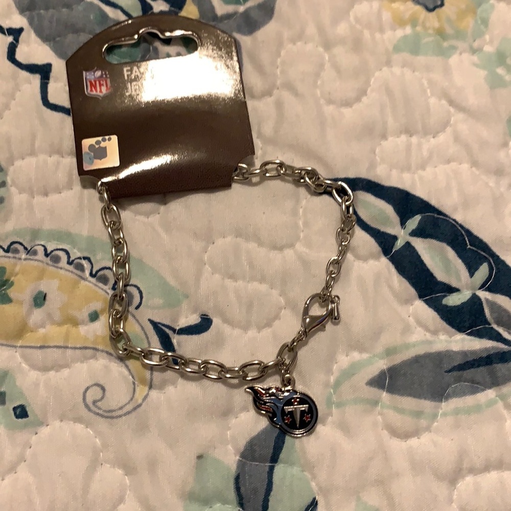 NFL fashion jewelry Titans bracelet